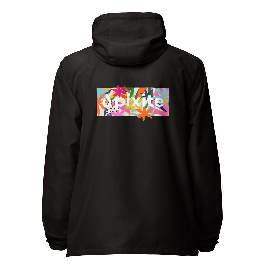 Tropical - Unisex lightweight zip up windbreaker