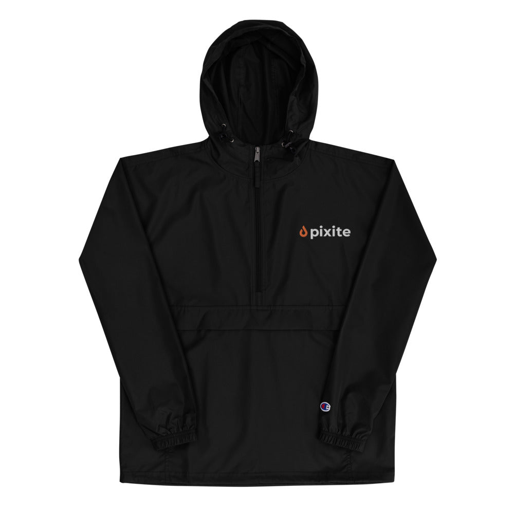 Logo - Embroidered Champion Packable Jacket