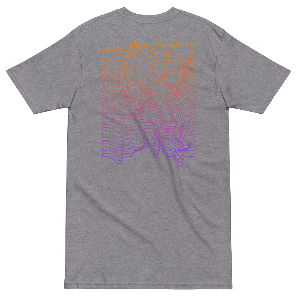 Warped - Men’s Premium Heavyweight Tee