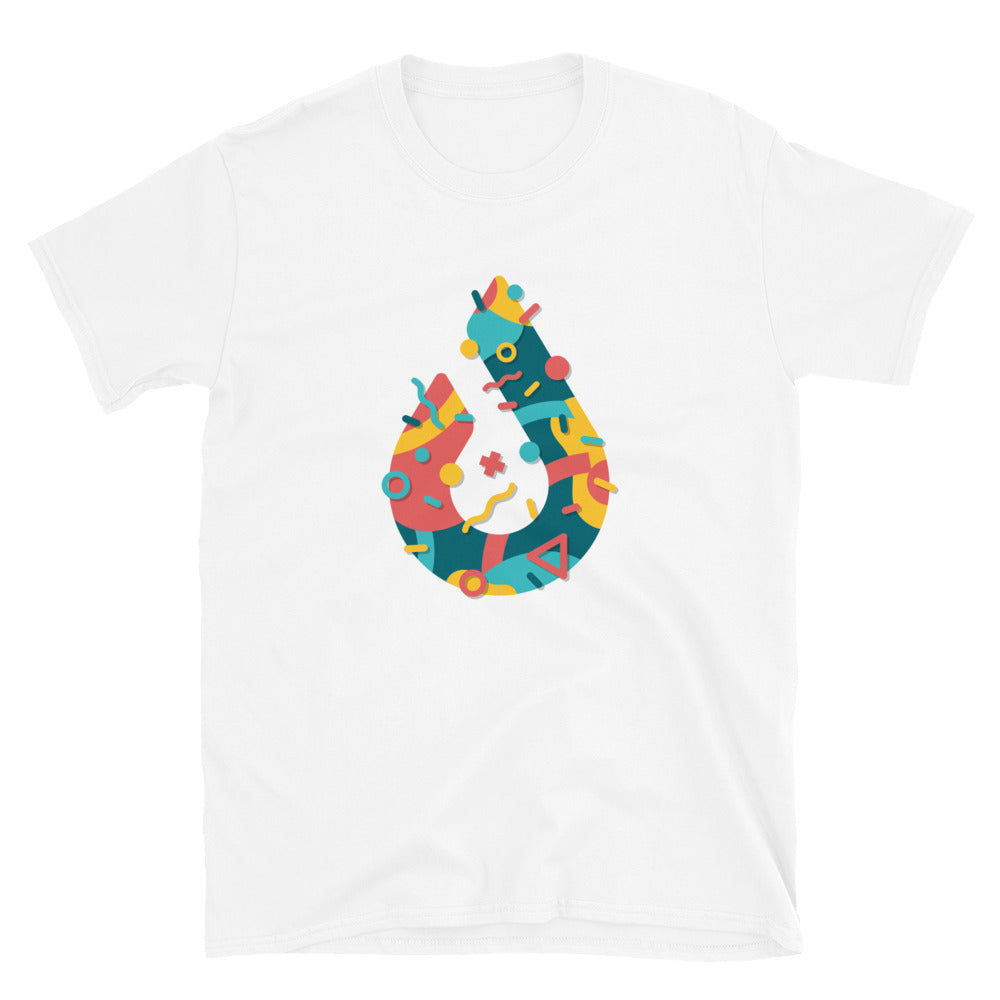 Confetti Logo - Short Sleeve Unisex T-Shirt