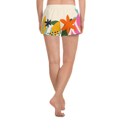 Tropical - Women’s Recycled Athletic Shorts