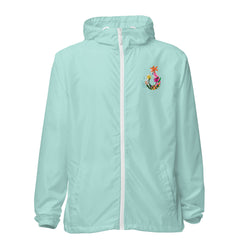 Tropical - Unisex lightweight zip up windbreaker