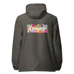 Tropical - Unisex lightweight zip up windbreaker