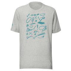 Club Zinnia - Teal Unisex t-shirt