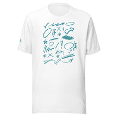 Club Zinnia - Teal Unisex t-shirt