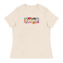 Tropical Block - Women's Relaxed T-Shirt