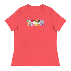 Tropical Block - Women's Relaxed T-Shirt