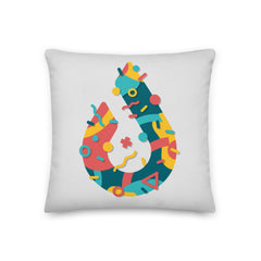 Confetti Logo - Premium Pillow