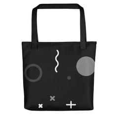 All The Shapes - Grayscale - Tote bag