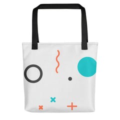 All The Shapes - Colored Tote bag