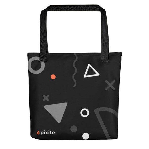 All The Shapes - Grayscale - Tote bag