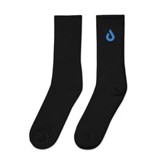 Pixite Logo - Blue - Embroidered socks