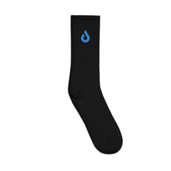 Pixite Logo - Blue - Embroidered socks