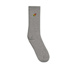 Pigment Leaf - Embroidered Socks