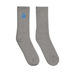 Pixite Logo - Blue - Embroidered socks