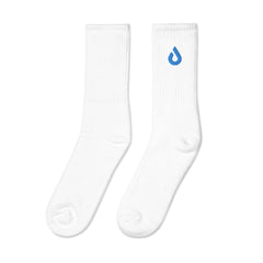 Pixite Logo - Blue - Embroidered socks