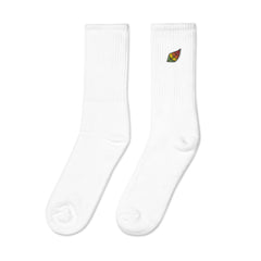 Pigment Leaf - Embroidered Socks