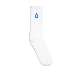 Pixite Logo - Blue - Embroidered socks