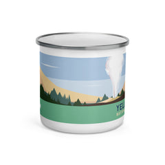 National Parks - Yellowstone - Enamel Mug