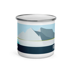 National Park - Glacier - Enamel Mug