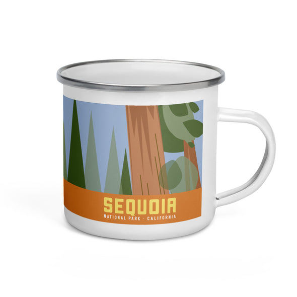National Parks - Sequoia - Enamel Mug