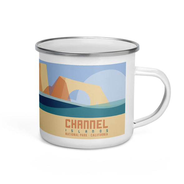 National Parks - Channel Islands - Enamel Mug