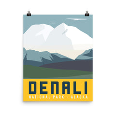 National Park Poster - Denali