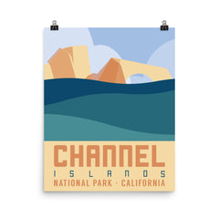 National Park Poster - Channel Islands