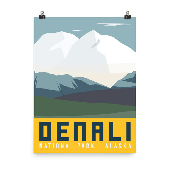 National Park Poster - Denali