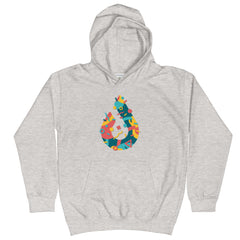 Confetti Logo - Kids Hoodie