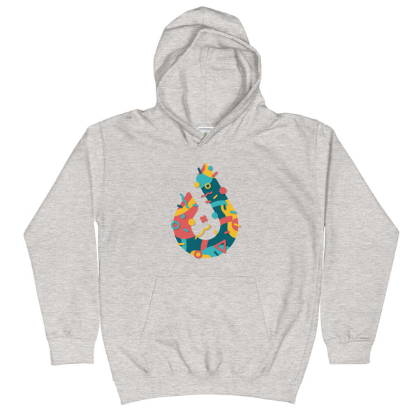 Confetti Logo - Kids Hoodie