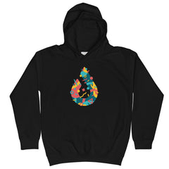 Confetti Logo - Kids Hoodie