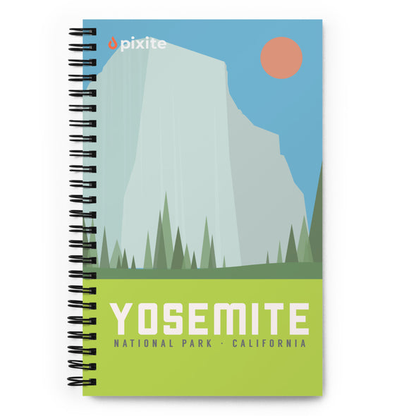 National Parks - Yosemite - Spiral Notebook
