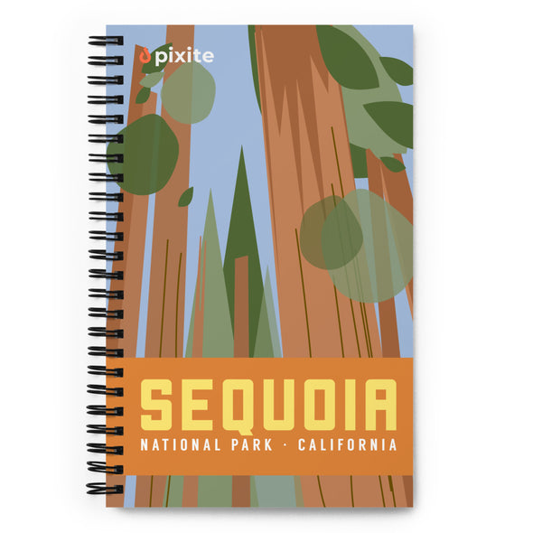 National Parks - Sequoia - Spiral Notebook