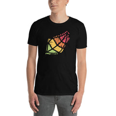 Pigment Leaf Scribble - Short-Sleeve Unisex T-Shirt