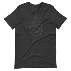 Mono Extruded - Heather Gray - Short-Sleeve Unisex T-Shirt