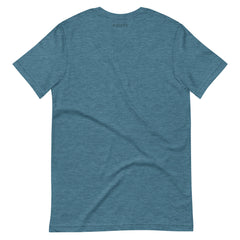 Mono Extruded - Heather Teal - Short-Sleeve Unisex T-Shirt