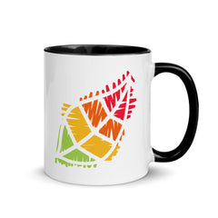 Leaf Scribble - Colored Mug