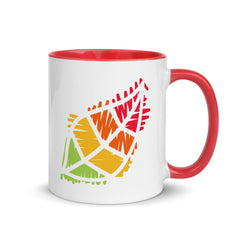 Leaf Scribble - Colored Mug