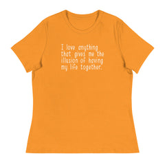 I Love Zinnia - Women's Relaxed T-Shirt