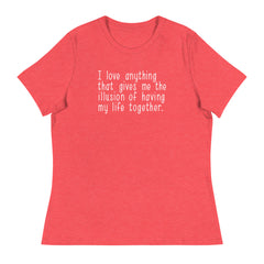 I Love Zinnia - Women's Relaxed T-Shirt