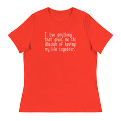 I Love Zinnia - Women's Relaxed T-Shirt